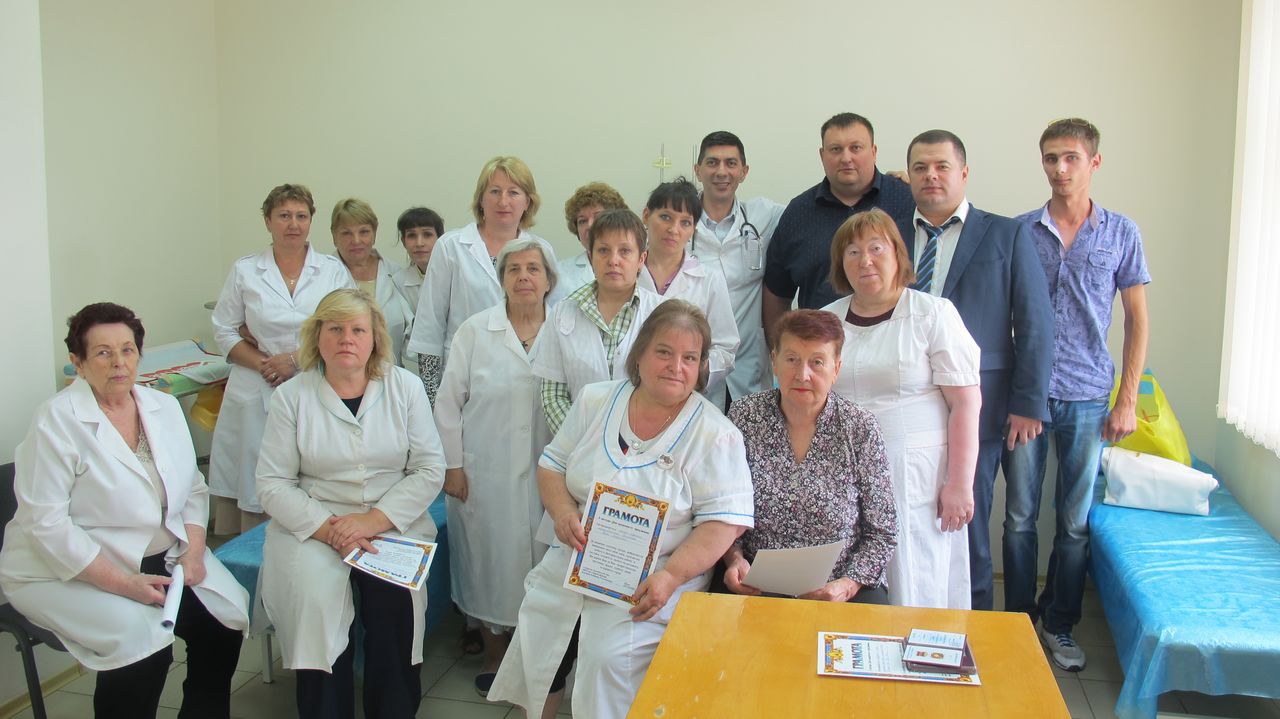В Дніпровському районі привітали лікарів із Днем медика Тесленко Павел Петрович