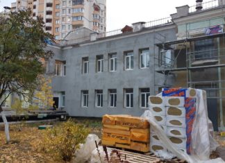 В дошкільному закладі № 700 ведуться роботи з термосанації будівлі