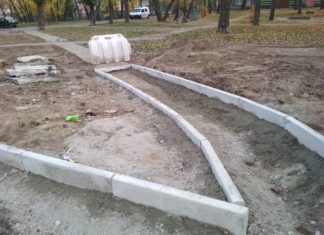 На Алматинській облаштовують тротуари
