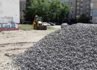 За ініціативи депутата Павла Тесленка розпочато роботи з відновлення благоустрою після реконструкції теплових пунктів на Харківському шосе